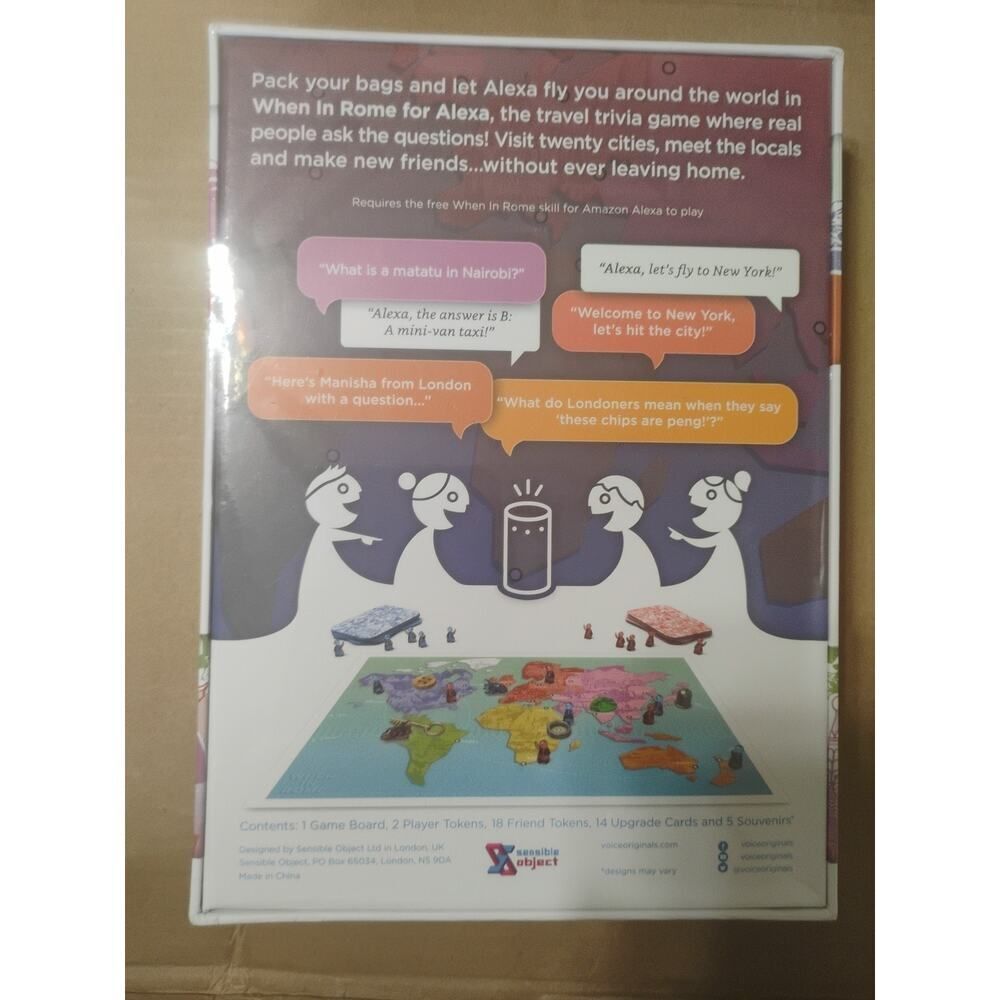 When In Rome Alexa Trivia Family Game Night Game - Picture 6 of 6